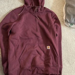 Carhartt quarter zip hoodie